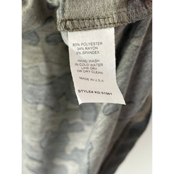 KLD Camo Dress with Pockets Size Large NWT - Picture 2 of 4